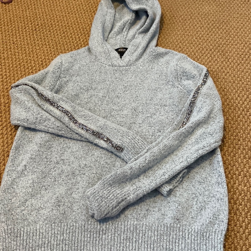 AQUA grey sweater